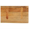 vidaXL Tafelblad met natuurlijke rand 60x40x3,8 cm massief mangohout