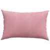 vidaXL Sofa Kussens 2 stuks Roze 60 x 40 cm Cordstof