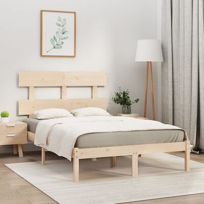 vidaXL Bedframe massief hout 160x200 cm