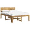 vidaXL Tweepersoonsbed met hoofdeinde ROSTOCK Wit 120 x 200 cm