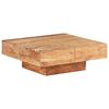 vidaXL Salontafel 80x80x28 cm massief acaciahout