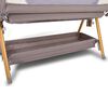 Baninni Co-sleeper Elia 2-in-1 92x55x82 cm taupe