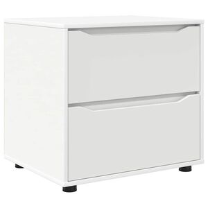 vidaXL Opbergkast Wit 60 x 48 x 57 cm Bewerkt hout