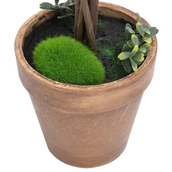 vidaXL Kunstplanten met pot 2 st buxus bolvorming 56 cm groen