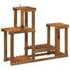 vidaXL Plantenstandaard Naturel 90 x 25 x 73 cm Massief Acaciahout