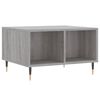 vidaXL Salontafel 60x50x36,5 cm bewerkt hout grijs