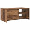 vidaXL Salontafel Oud hout 102 x 50 x 45 cm Bewerkt hout