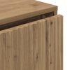 vidaXL Dressoir artisanaal eikenkleurig 79.5 x 33 x 82 cm Bewerkt hout
