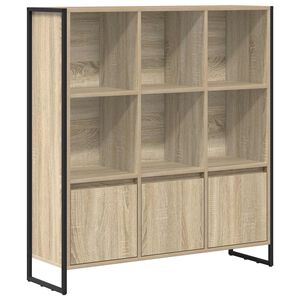 vidaXL Boekenkast 99,5 x 30 x 108 cm Bewerkt hout Sonoma
