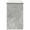 vidaXL Bureau 102x50x75 cm bewerkt hout betongrijs