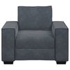 vidaXL Fauteuil 100x78x84 cm fluweel donkergrijs