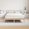 vidaXL Bedframe Bruin 215,5 x 145,5 x 69,5 cm Massief Vurenhout