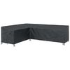 vidaXL Meubelhoes Zwart 286 x 222 x 80 cm