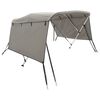 vidaXL Biminitop 3 bogen met zijwanden 183x(170-182)x137 cm