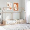 vidaXL Bedhuis massief grenenhout 90x190 cm