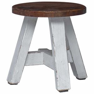 vidaXL Kruk Naturel 22 x 22 x 24 cm Mahoniehout