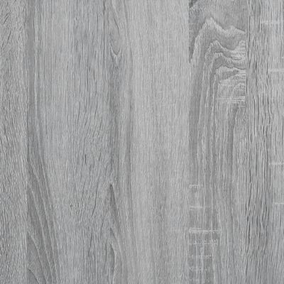 vidaXL Bedframe bewerkt hout grijs sonoma eikenkleurig 180x200 cm