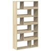 vidaXL Boekenkast 100x33x187,5 cm bewerkt hout sonoma eikenkleurig