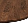 vidaXL Tafelblad Licht Bruin &Oslash; 70 x 2,5 cm Massief Eikenhout