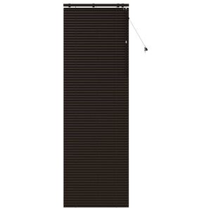 vidaXL Venetiaanse jaloezie Donkerbruin 70 x 250 cm 35 mm