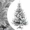 vidaXL Kunstmatige Inklapbare Kerstboom 120 cm PVC en Metaal