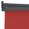vidaXL Balkonscherm 125x250 cm rood