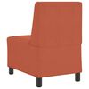 vidaXL | Modulaire Bankeenheid Armlos | Oranje 55 x 74 x 82 cm