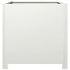 vidaXL Plantenbak 50x50x50 cm staal wit