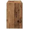 vidaXL Badkamerwandkast 60x25x40 cm bewerkt hout oud houtkleurig