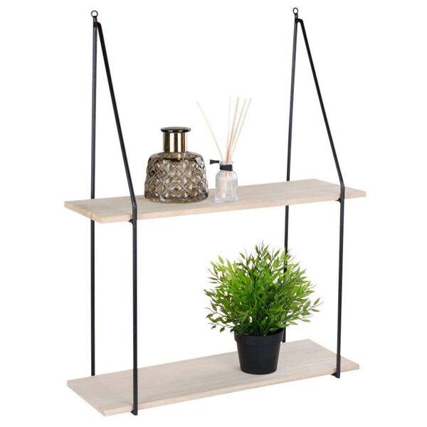 House Nordic Schap Julie naturel en zwart