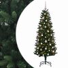 vidaXL Kunstkerstboom met Ballen 120 cm 150 LED's Warmwit PE en PVC