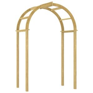 vidaXL Boog 141x97x243 cm ge&iuml;mpregneerd massief grenenhout