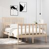 vidaXL Bedframe massief hout 120x190 cm