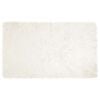 vidaXL Tapijt van imitatie TAFALLA Wit 100 x 200 cm Polyester