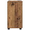 vidaXL Badkamer Kast Oud Hout 61 x 35 x 64 cm Bewerkt hout & Metaal