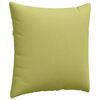 vidaXL Sofa Kussens 2 pcs Lichtgroen 80 x 80 cm Stof