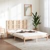 vidaXL Bedframe massief hout 135x190 cm
