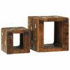 vidaXL TV Meubel met plank 2 pcs Multikleur massief gerecycled hout
