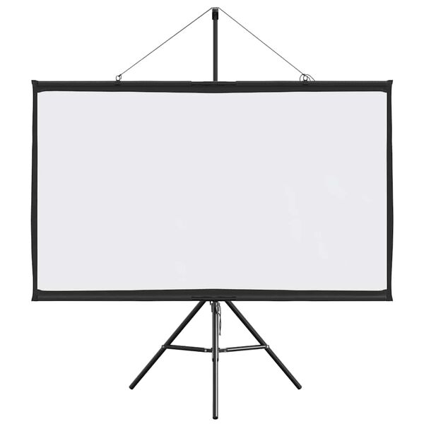 vidaXL Projectiescherm met statief 72 inch 16:9