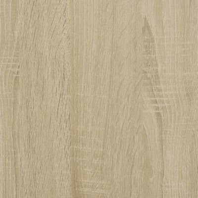 vidaXL Bedframe bewerkt hout sonoma eikenkleurig 160x200 cm