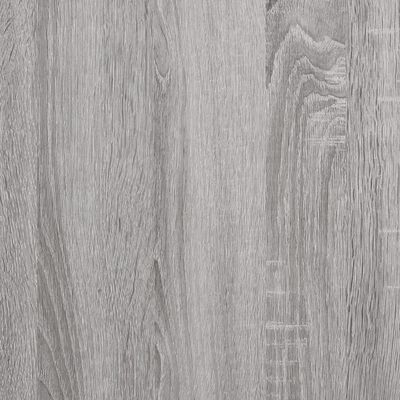 vidaXL Opbergbankje 62x42x46 cm bewerkt hout grijs sonoma eikenkleurig