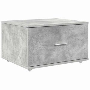 vidaXL Ladenkast met wiel Beton Grijs 55 x 45 x 31 cm