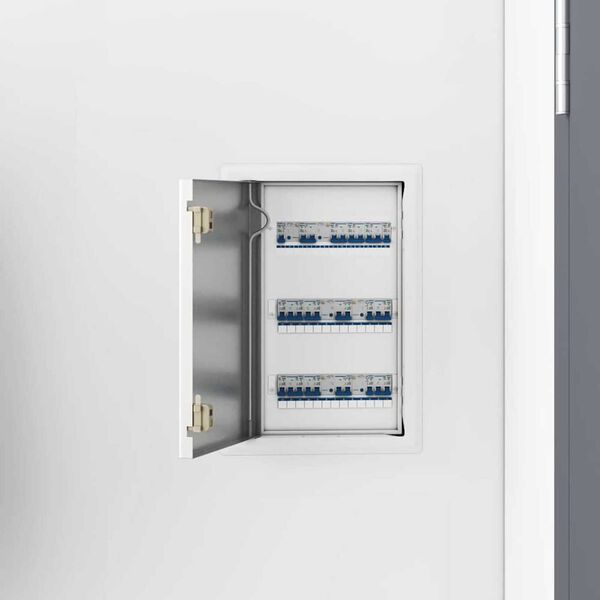 vidaXL Toegangs paneel Wit 33 x 23 x 3 cm Staal