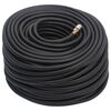 vidaXL Luchtslang hybride 0,6'' 20 m rubber en PVC zwart