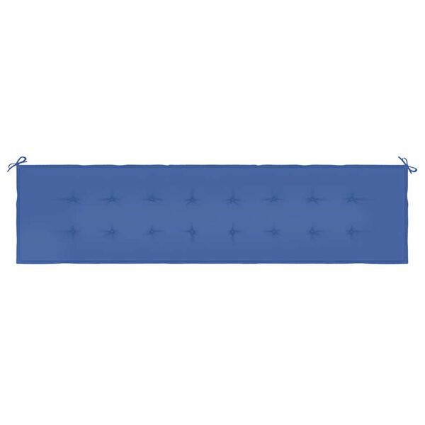 vidaXL Tuinbankkussen 200x50x4 cm oxford stof koningsblauw