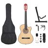 vidaXL 12-delige Gitaarset cutaway met 6 snaren western akoestisch 38"
