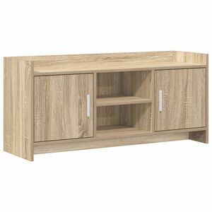 vidaXL TV-kast 102 x 33 x 47 cm Sonoma Eiken Bewerkt hout