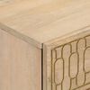 vidaXL Nachtkastje 40x33x46 cm massief mangohout