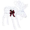 vidaXL Eland kerstdecoratie 340 LED's Koel wit 120 x 27 x 105 cm