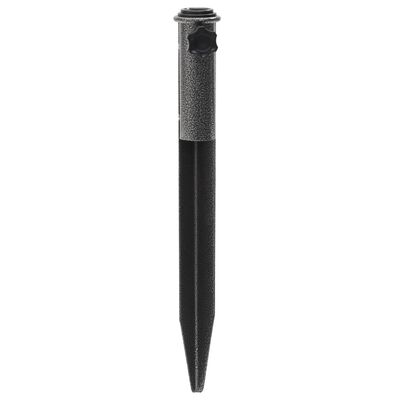vidaXL Parasolstandaards met pennen 2 st 19x42 cm gegalvaniseerd staal